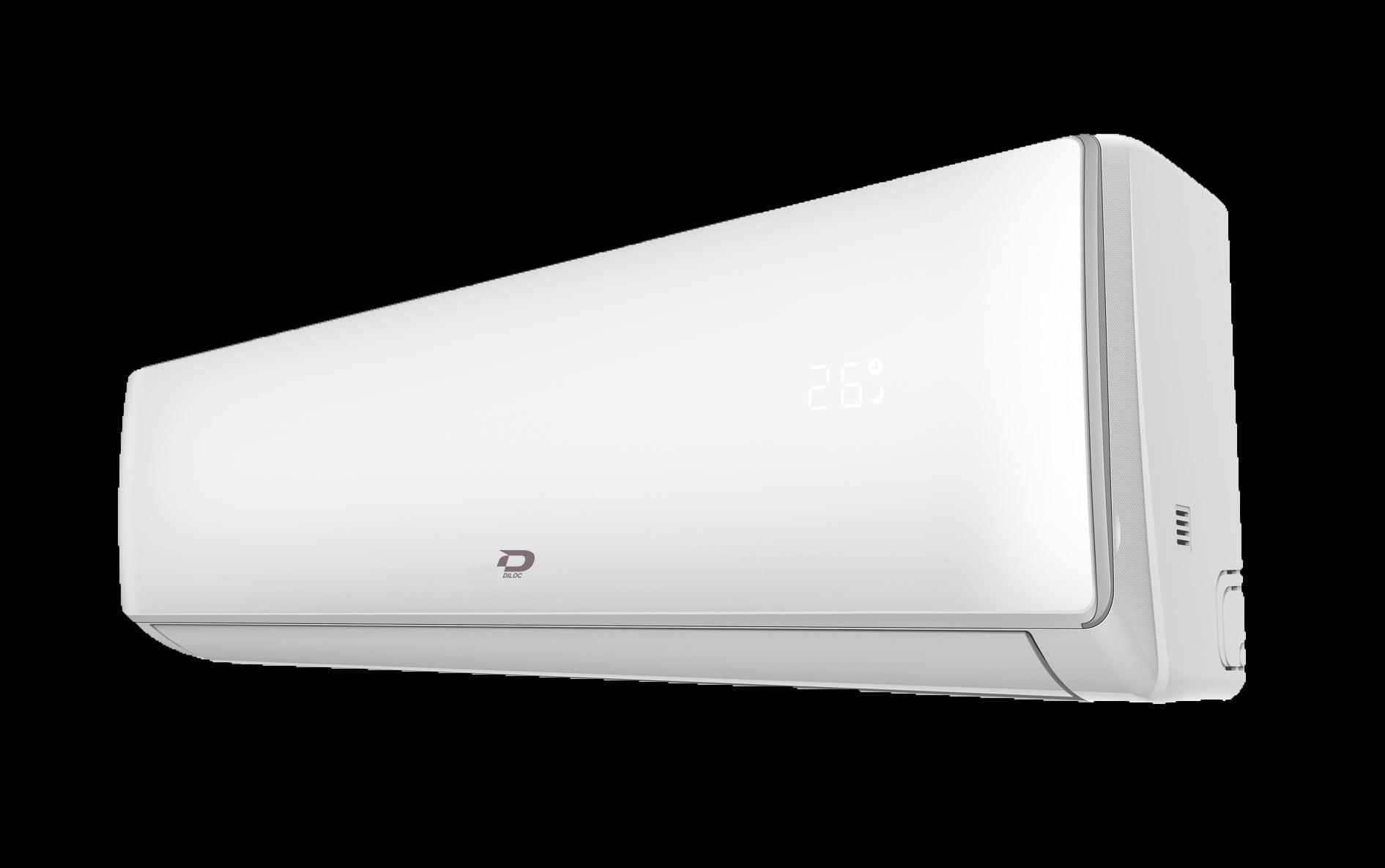 Condizionatore Climatizzatore Diloc Monosplit Inverter R-32 Modello Impact 9000 BTU Wi-Fi Integrato