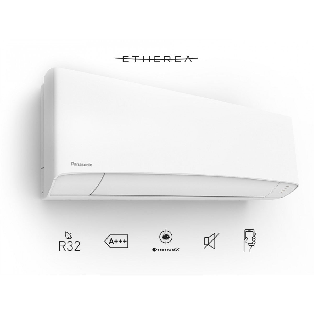 Condizionatore Climatizzatore Panasonic inverter Etherea White R-32 Wi-Fi CS-Z50ZKEW 18000 BTU