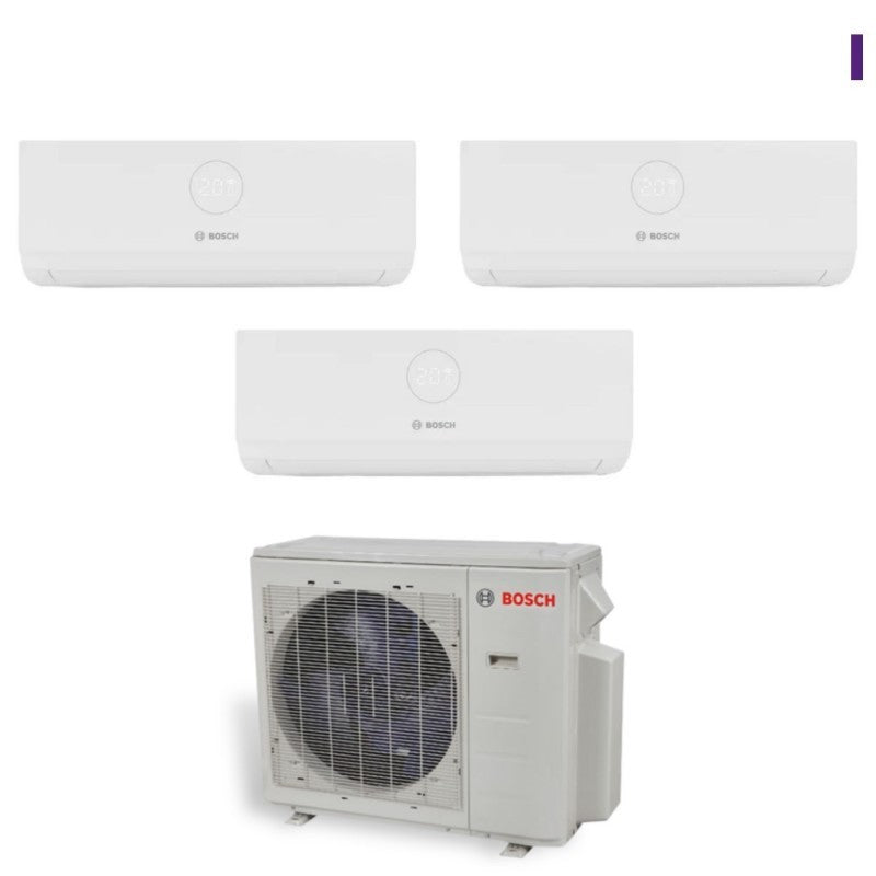 Condizionatore Climatizzatore Junkers Bosch Trial Split Climate 3000 R-32 9000+9000+12000 BTU Con MS 27 OUE Wi-Fi Optional