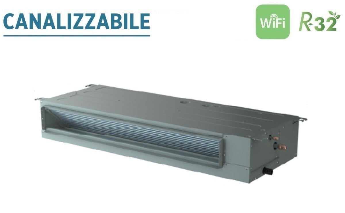 Condizionatore Climatizzatore Hisense Inverter Canalizzato Monosplit R-32 ADT35UX4RBL8/AUW35U4RS8 12000 BTU