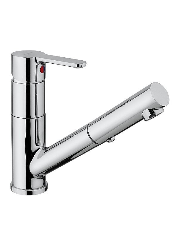 Miscelatore F.LLI Frattini Per Lavello Con Doccetta Estraibile Doppia Erogazione Modello Mocca