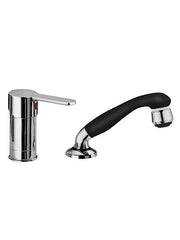 Miscelatore F.LLI Frattini Per Parrucchiere con Doccia Estraibile Modello Mocca