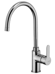 Miscelatore F.LLI Frattini Per Lavello Monoforo Bocca Girevole H380 Modello Mocca