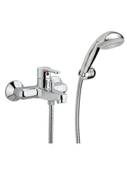 Miscelatore F.LLI Frattini Per Vasca Con Flessibile e Doccetta Duplex Modello Mocca