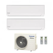 Climatizzatore Condizionatore Dual Split Panasonic Serie TZ Inverter Standard R-32 12000+12000 Con CU-2TZ50TBE