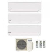 Climatizzatore Condizionatore Trial Split Panasonic Serie TZ Inverter Standard R-32 9000+9000+12000 Con CU-3Z68TBE