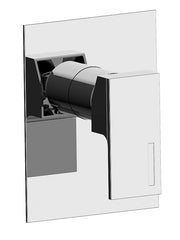 Parte Esterna Miscelatore F.LLI Frattini Per Doccia Incasso Piastra in Ottone Linea Vitadue