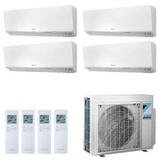 Condizionatore Climatizzatore Daikin Quadri Split Inverter FTXM/R Perfera R-32 Bluevolution 9+9+9+18 Con 4MXM80M WiFi Incluso