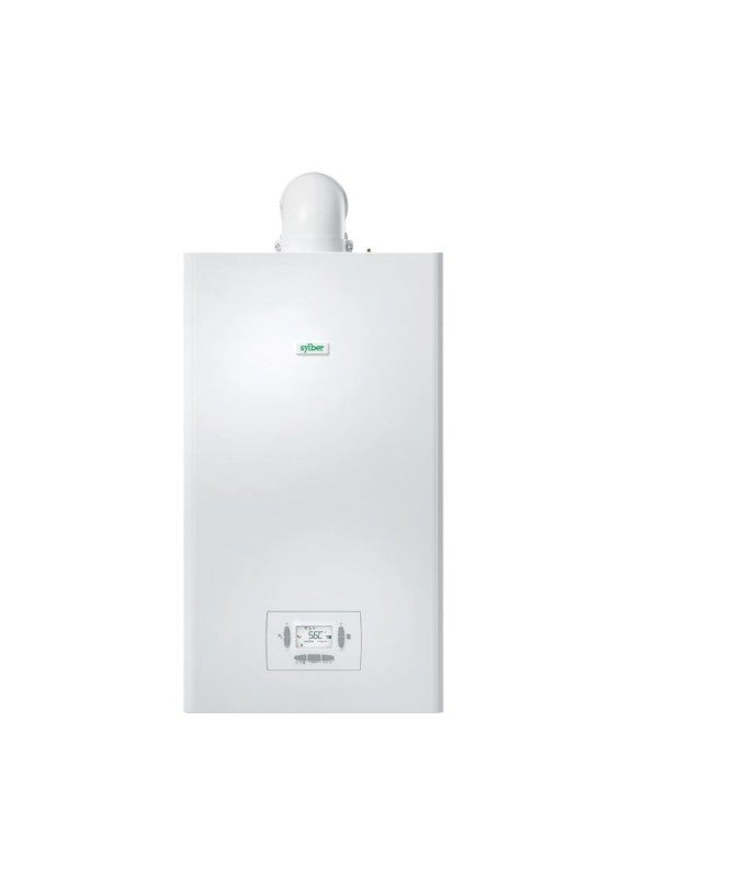 Caldaia a Condensazione Sylber Modello Style B 25 Kw Completa di Kit Scarico Fumi