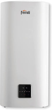 Scaldabagno Elettrico Ferroli Modello Titano Twin 100 LT a Doppio Serbatoio Cod. GRZ57JKA - Wi-Fi Integrato