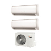 Condizionatore Climatizzatore Ferroli Dual Split Inverter R-32 Serie Ambra M 12000+18000 BTU Wi-Fi Con 2CP001CF 27-3