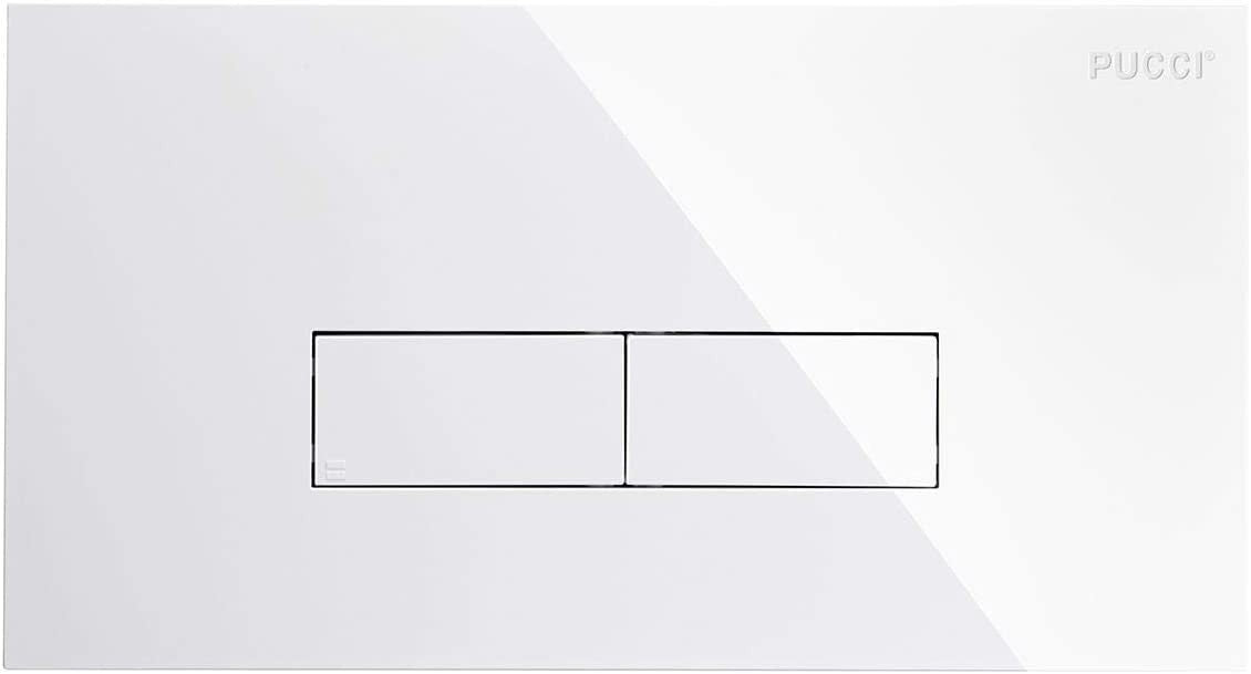 Placca di Comando ECO Linea Bianca per risciacquo (2 PULSANTI) PUCCI Cod. 80130560