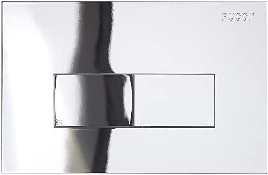 Placca di Comando ECO Linea Cromata per risciacquo (2 PULSANTI) PUCCI Cod. 80130562