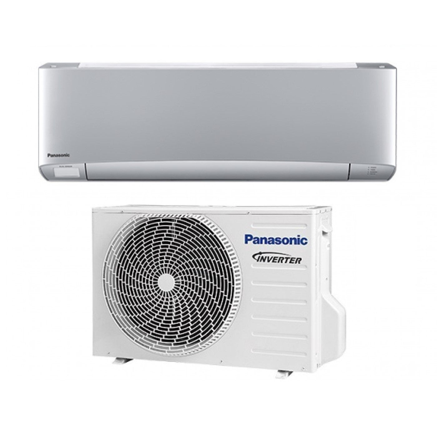 Condizionatore Climatizzatore Panasonic inverter Etherea Silver R-32 Wi-Fi CS-XZ35ZKEW 12000 BTU
