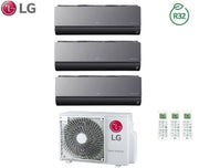 Condizionatore Climatizzatore LG Trial Split Inverter R-32 ArtCool Uv Nano Mirror 9000+9000+9000 Btu con MU3R19 U23 Wifi integrato 9+9+9