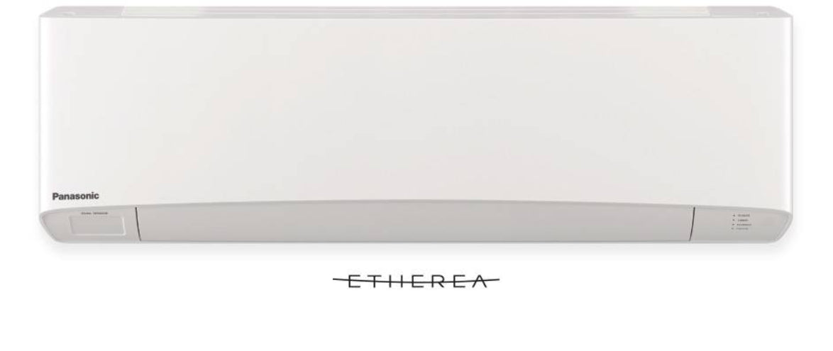 Condizionatore Climatizzatore Panasonic trial split inverter Etherea White R-32 Wi-Fi con Econavi 9000+9000+18000+CU-3Z68TBE