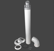 Kit coassiale per scarico fumi
