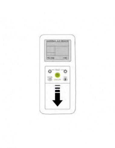 Telecomando ad Infrarossi Ideal Clima Per Skudo Targa e Glass TQCT03