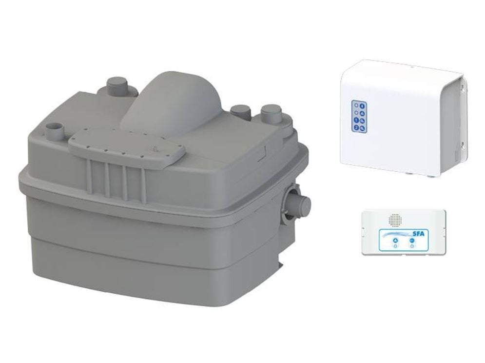 Stazione Di Sollevamento Trituratore Marca SFA Sanitrit Modello: Sanicubic 2 Classic