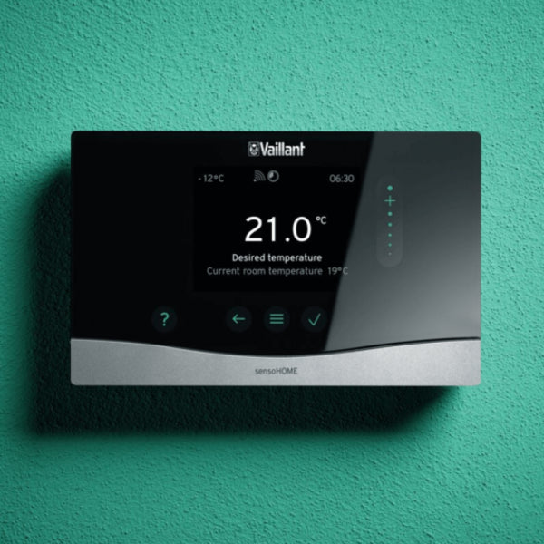 Cronotermostato Vaillant Modulante Senshome 380 Settimanale Gestione riscaldamento Per ecoTEC VMW/VM/VMI