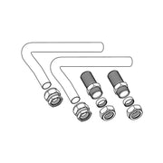 Set Tubi Riscaldamento con Raccordi Vaillant Accessori per Caldaia a Condensazione 0020218552