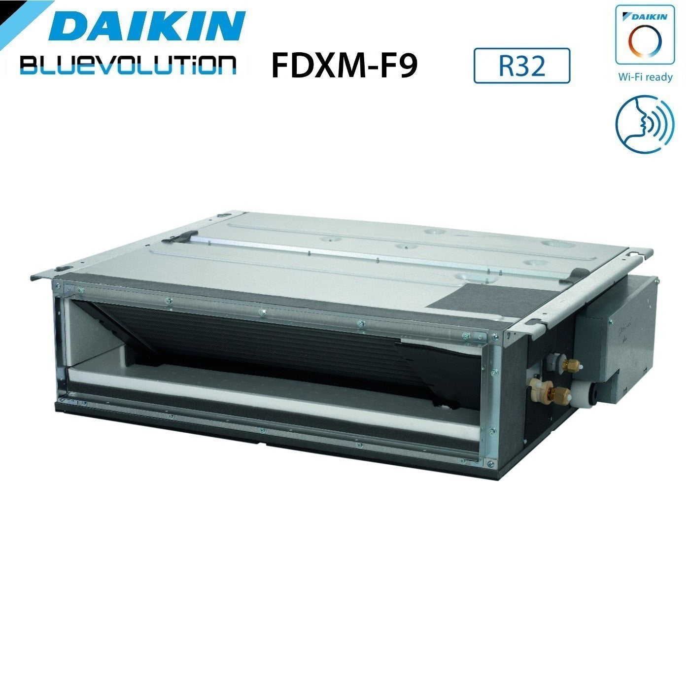 Condizionatore Daikin Dual Split Inverter Canalizzabile Serie Fdxm-F R-32 Bluevolution 9000+9000 Con 2MXM40M