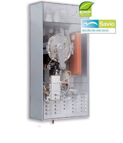 Caldaia a Condensazioen Savio Ediliadens E 25S Per Incasso Metano Completa di Kit Scarico Fumi