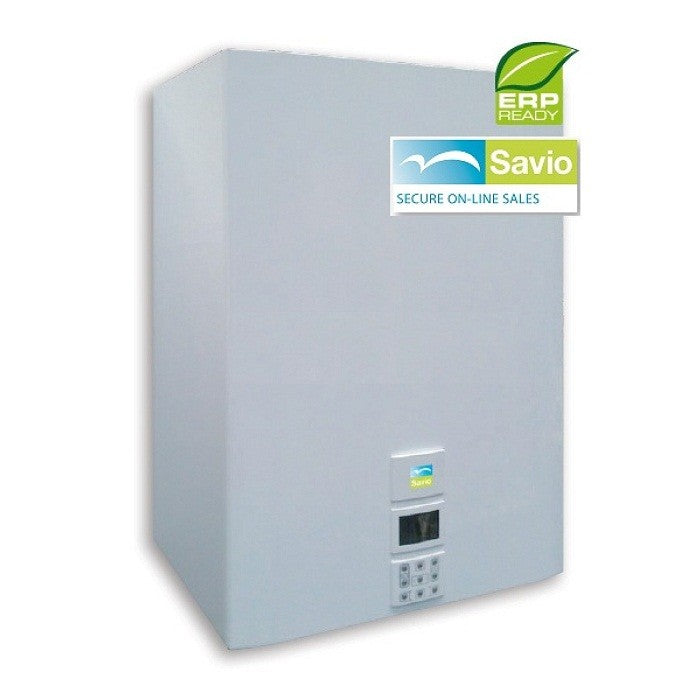 Caldaia a Condensazione Savio Evodens Max E 25S Con Bollitore 45 LT Metano Completa di Kit Scarico Fumi