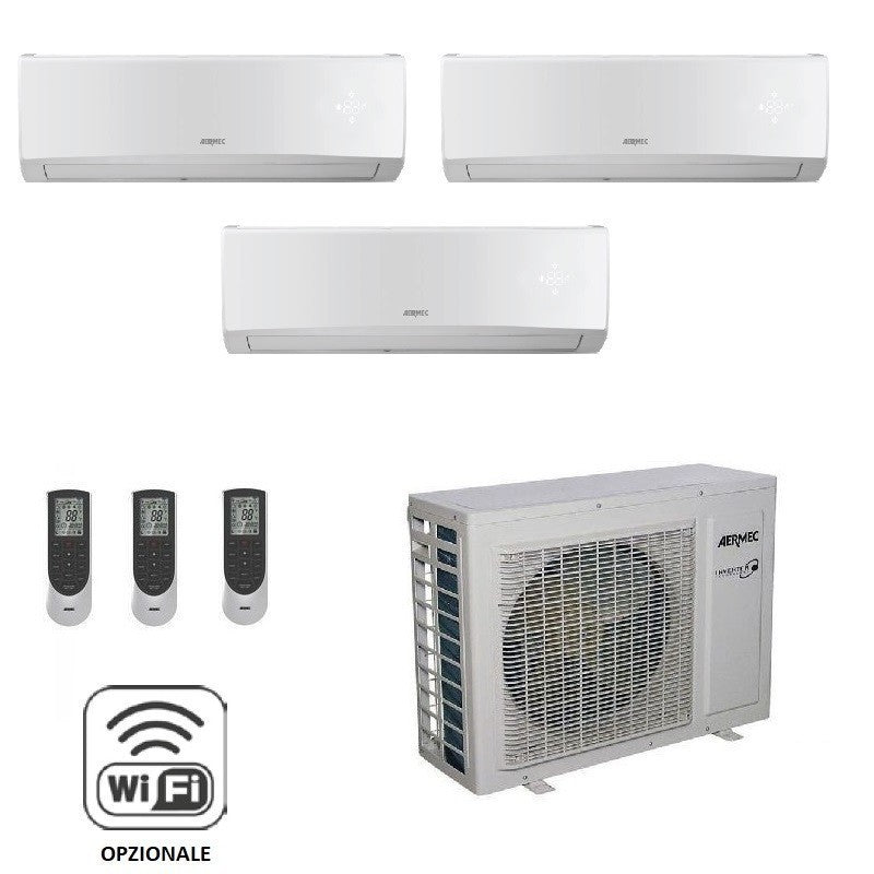 Condizionatore Climatizzatore Aermec Monosplit Inverter R-32 Modello SLG 9000 BTU SLG250W Wi-Fi Optional