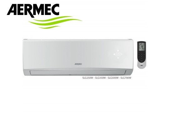 Condizionatore Climatizzatore Aermec Monosplit Inverter R-32 Modello SLG 9000 BTU SLG250W Wi-Fi Optional