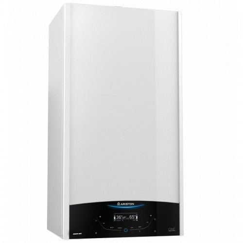 Caldaia A Condensazione Ariston Genus One Net 24 KW Metano Completa Dì Kit Per Scarico Fumi WI-FI Ready