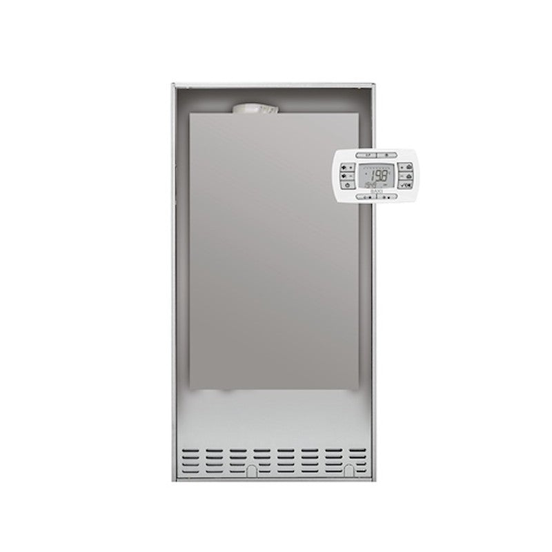 Caldaia a Condensazione Baxi Luna Air 24 Kw Da Incasso Metano Completa di Kit Scarico Fumi