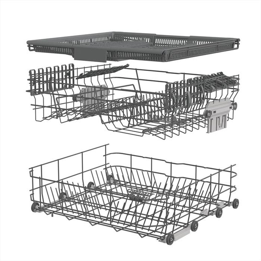 Lavastoviglie Da Incasso a Scomparsa Totale Hisense HV643D90 16 Coperti Classe D