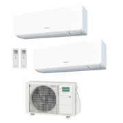 Condizionatore Climatizzatore General Fujitsu Dual Split Serie KMTB R-32 7000+7000 Con AOHG14KBTA2