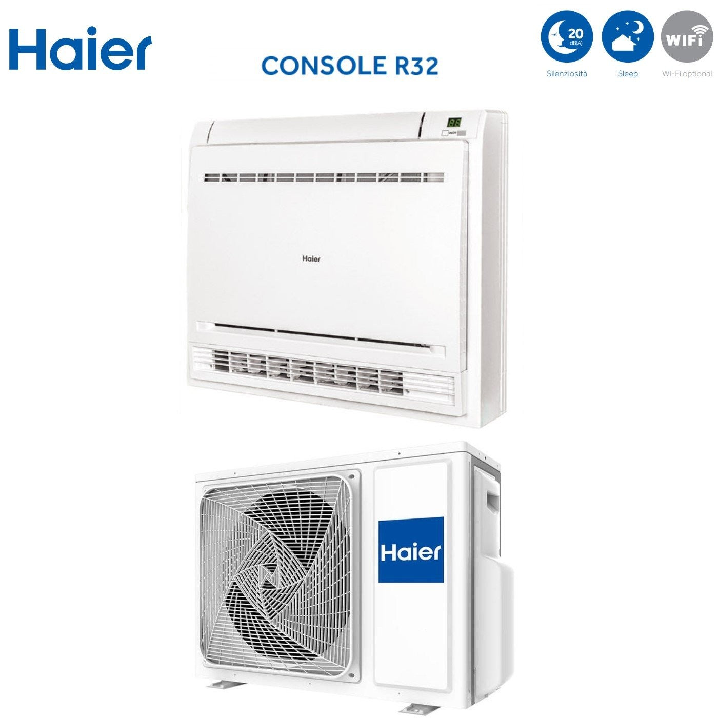 Condizionatore Haier Inverter Console Pavimento 9000 Btu AF09AS1ERA