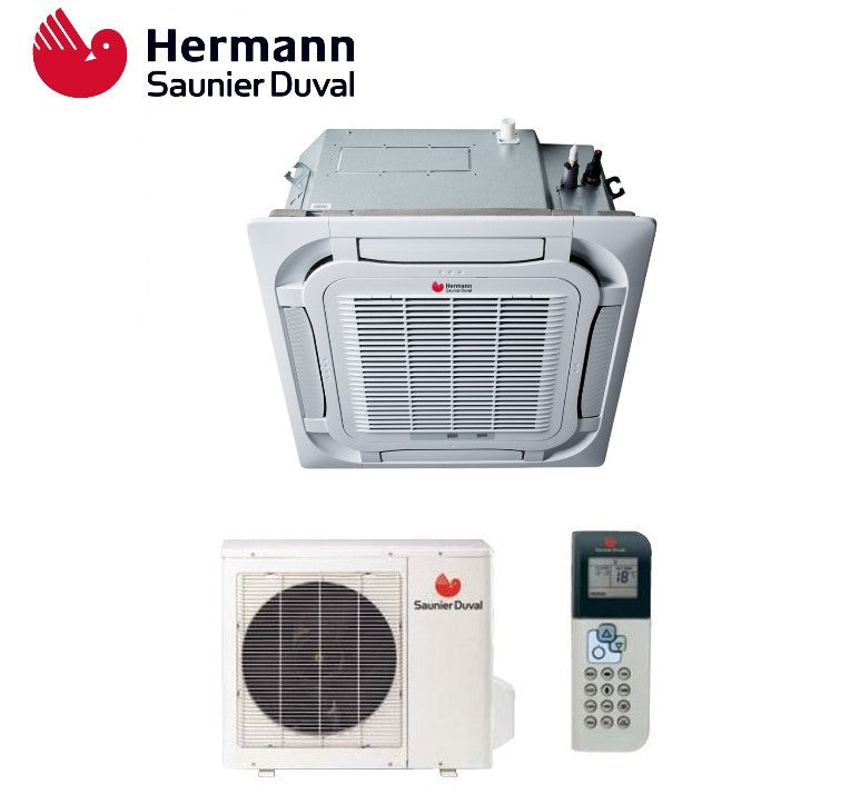 Condizionatore Climatizzatore Hermann Saunier Duval Cassetta a 4 Vie R-32 VivAir SDH19 18000 BTU SDH 19-050 IKN