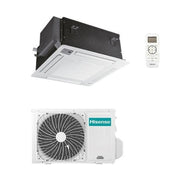 Condizionatore Climatizzatore Hisense Inverter A Cassetta Monosplit R-32 ACT35UR4RCC8/AUW35U4RS8 12000 BTU