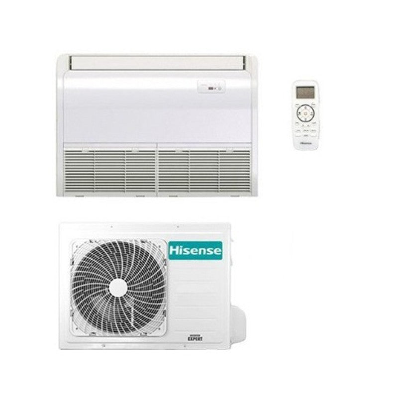Condizionatore Climatizzatore Hisense Inverter A Pavimento/Soffitto Monosplit AUW52U4SF3/AVT52UR4SA3 18000 BTU