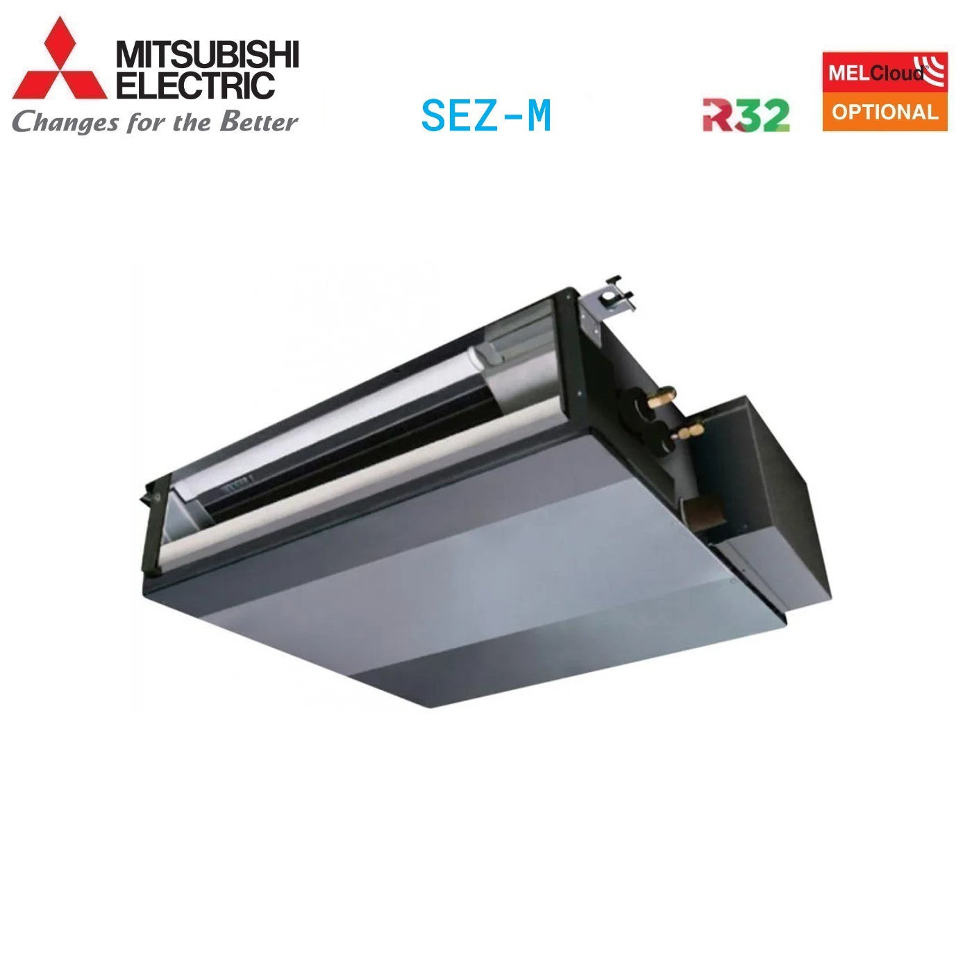 Condizionatore Climatizzatore Mitsubishi Electric Inverter Canalizzabile R-32 9000 BTU SEZ-M25DAL Wi-Fi Optional