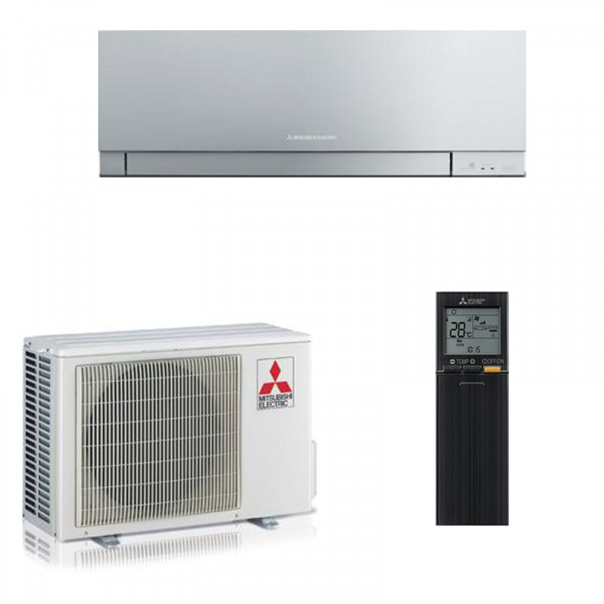 Condizionatore Climatizzatore Mitsubishi Electric Inverter Kirigamine Zen R-32 Bianco 9000 BTU MSZ-EF25VGW Wi-Fi Optional