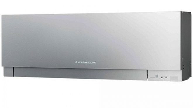 Condizionatore Climatizzatore Mitsubishi Electric Inverter Kirigamine Zen R-32 Wi-Fi Argento 18000 BTU MSZ-EF50VGKS