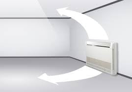 Condizionatore Climatizzatore Samsung Inverter Pavimento Console 12000 BTU AC035RNJDKG/EU Con Comando Wireless