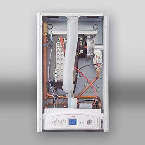 Caldaia a Condensazione Unical KonM Inc 24 KW A GPL Completa Di Kit Scarico Fumi