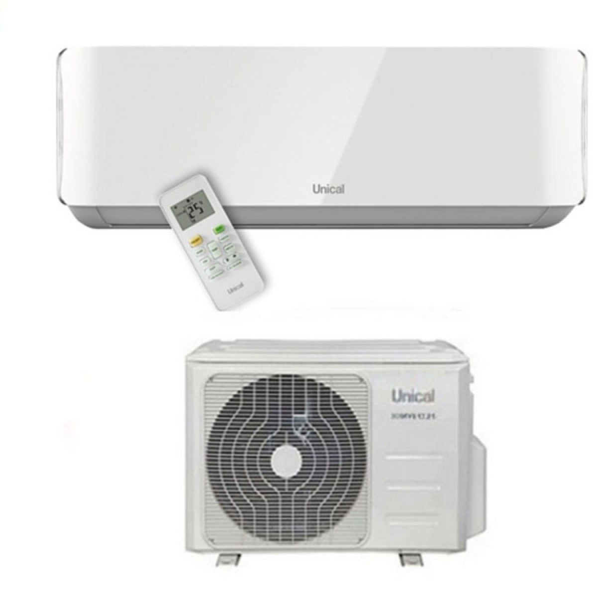 Condizionatore Unical Inverter Air Cristal Mod. CMUN 10H 10000 BTU  (Wifi Optional)