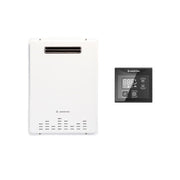 Scaldabagno a Gas Ariston Next Evo x Outdoor 11 Eu Metano 11 Lt Da Esterno Basso Nox