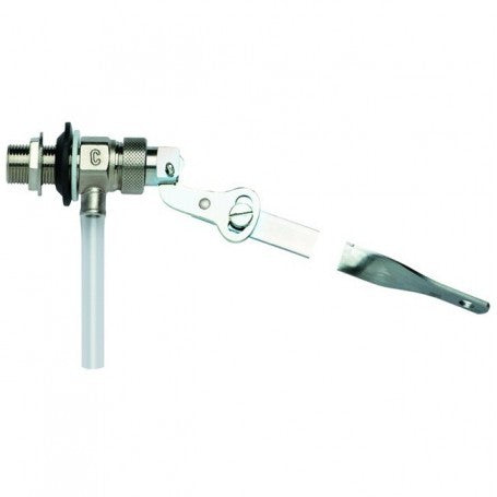 Galleggiante Silenzioso In Ottone Con Asta Regolabile Curva, Per Cassetta Zaino F.A.R.G.