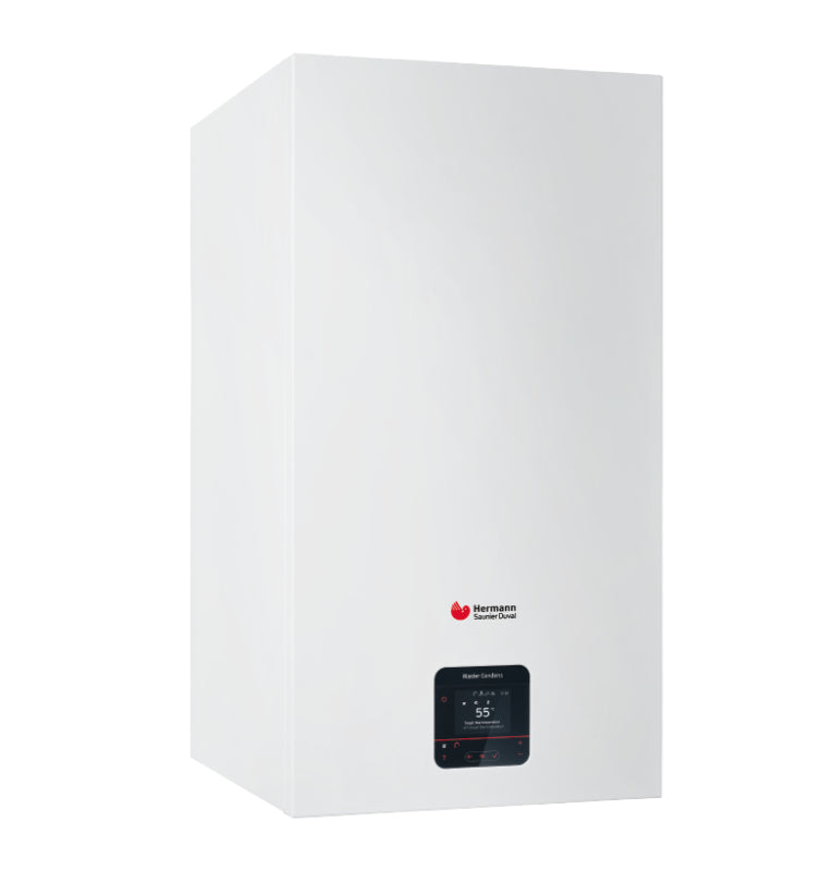 Caldaia Saunier Duval Master Condens 35 kW Con Bollitore Cod. 0010025216 - Completa di Kit per Scarico Fumi
