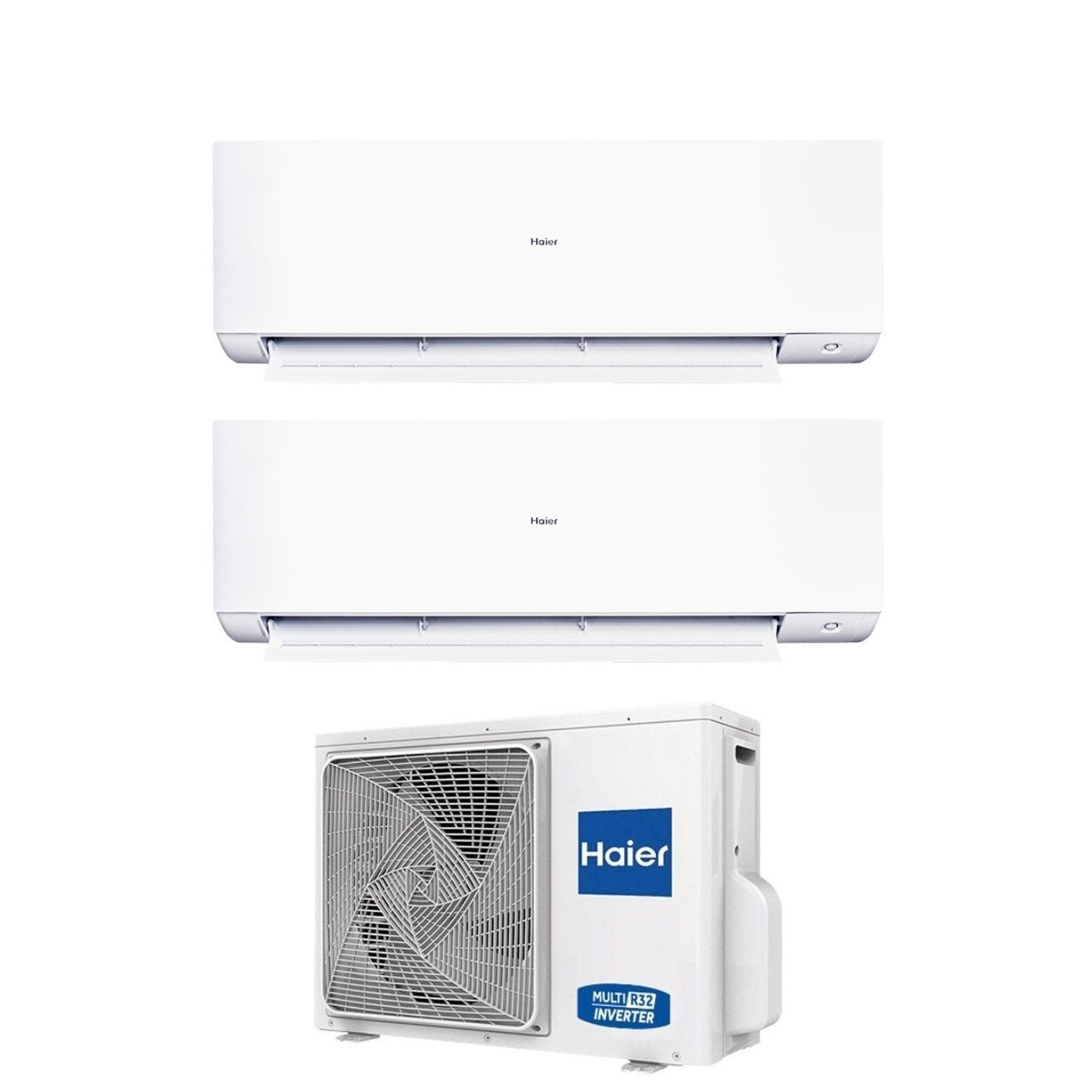 Condizionatore Climatizzatore Haier Dual Split Inverter Modello Expert 12000+12000 BTU R-32 Wi-Fi Integrato Con 2U50S2SM1FA-3