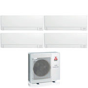 Condizionatore Climatizzatore Mitsubishi Electric Quadri R-32 MSZ-AY 9000+9000+9000+12000 Btu Con MXZ-4F72VF4 Wi-Fi Integrato