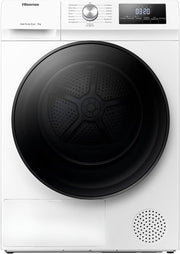 Asciugatrice Libera Installazione Caricamento Frontale Hisense DHQA902U 9 kg A++ Bianco